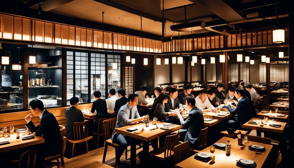 after-work drinking culture in Japan